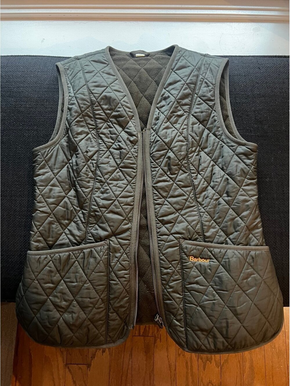 Barbour Pollarfleece Vest US Size 8 - Picture 5 of 7